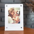 thumbnail image 4 of Acrílico Instant Photo Frames Train Movie Tickets Photo Display para Mini11/8/7+/9, 4 of 9