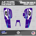 thumbnail image 2 of Kalair GFX Graphics Kit for Honda ATV TRX 400EX (2005-2007) Lethal Series, 2 of 5