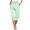 #05 Mint Green 【Daily Essentials: Mix & Match All Colors】, variant on Women's Casual Elastic Tie Waist Loose Long Pants with Pocket Capris | Aestivo,Blue L
