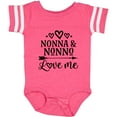 thumbnail image 3 of Inktastic Nonna and Nonno Love Me Boys or Girls Baby Bodysuit, 3 of 5