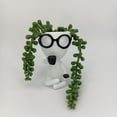 thumbnail image 3 of Meitianfacai Cute Succulent Flower Pots Little Characters Coffee Flower Pots Desktop Resin Decorations, 3 of 4