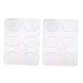 thumbnail image 4 of DRAFIDEEP 12Pcs Drum Dampeners for Snare Drums and Cymbals with Flat Design 3.3X2.6X0.3CM, 4 of 8