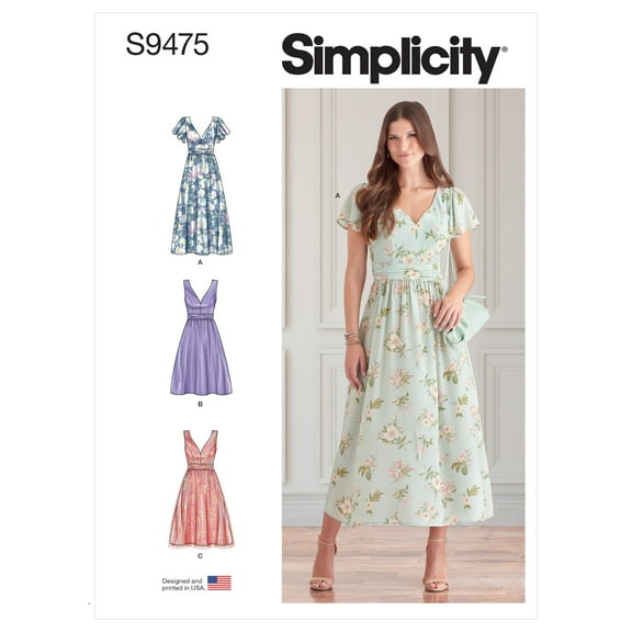 Simplicity Misses Dresses-16-18-20-22-24