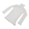 thumbnail image 3 of 1/6 Escala Suéter de Cuello Alto Pullover Tejido de Punto Ropa de Vestir para de Acción Femenina de 12 Pulgadas Blanco Baoblaze Suéter de cuello alto de muñeca de 12 pulgadas, 3 of 8