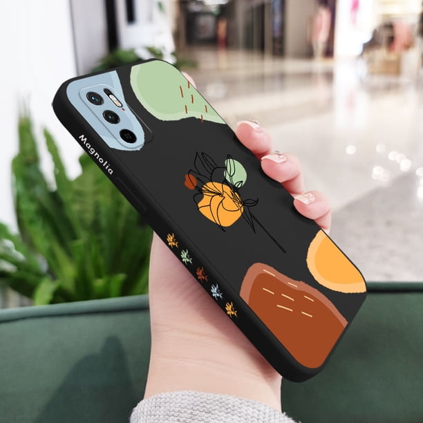 Art Orchids Funda Para Teléfono Xiaomi Redmi Note 10S 10 Pro Max 10T 4G 5G A1 Plus Silicona Líquida Todo Alrededor De Protección