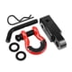 thumbnail image 2 of Receptor de enganche de grillete Acero fuerte PU de alta resistencia Aislamiento acústico Grillete de anillo en D para ayuda todoterreno Rojo, 2 of 10