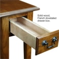 thumbnail image 4 of Bowery Hill Chairside End Table in Medium Oak Finish, 4 of 8