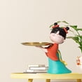 thumbnail image 3 of jifeng Assiette à Vaisselle Biscuit de Bureau Vert, 3 of 9