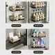 thumbnail image 3 of 2 Piece Wall-Mounted Aluminum Storage Shelf, Shower Organizer Caddy Bathroom Shelves, Kitchen Organizer Shelf Home Decor, 3 of 5