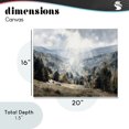 thumbnail image 4 of Stupell Industries Transitional Sunlit Fall Valley Beams Canvas Art, 20 x 16, by Franklyn Gregory, 4 of 8