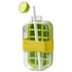 thumbnail image 1 of 2 en 1 Cubos Hielo Bandeja Cubitos Con Fabricante Paja (800 Ml) Verde, 1 of 9