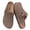 Mocha, variant on Suede Clogs for Women Cork Footbed Leather Sandals Arch Support Potato Shoes with Adjustable Buckle, Taupe