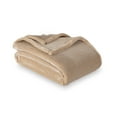 thumbnail image 4 of Better Homes & Gardens Solid Velvet Plush Soft Throw Blanket, Oversized, Almond Biscuit, 4 of 8