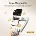 thumbnail image 2 of Smooth Q3 Smartphone Gimbal Stabilizer 3-axis Stabilizer With Led Fill Light Bluetooth-compatible Grip Tripod SMOOTH Q3 set, 2 of 5
