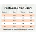 thumbnail image 7 of Fantaslook Womens Tops Dressy Blouses V Neck Short Sleeve Tunic Tops Casual Work Shirts, 7 of 7