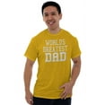 thumbnail image 3 of Father's Day World's Greatest Dad Men's Graphic T Shirt Tees Brisco Brands M, 3 of 6