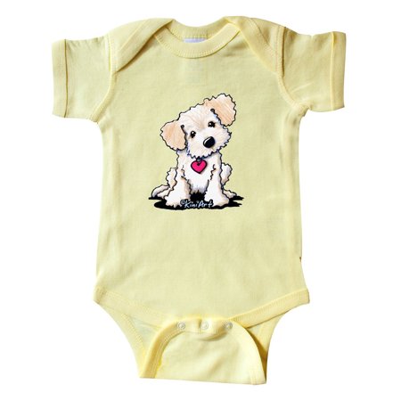 

Inktastic Cream Doodle Pup Gift Baby Boy or Baby Girl Bodysuit