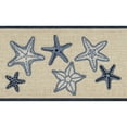 thumbnail image 2 of Authentic Hotel and Spa  Midnight Blue Turkish Cotton Starfish Embroidered Bath Towel, 2 of 2