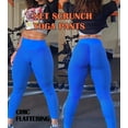 thumbnail image 4 of COMFREE Women High Waist Yoga Pants Tummy Control Stretchy Workout Butt Lift Booty scrunch Textured Tights Anti Cellulite Leggings, 4 of 7