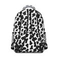 thumbnail image 3 of Cow Print Backpack for School,Schoolbag with Adjustable Shoulder Straps & Padded Back,15.3"x11"x7.1".﻿, 3 of 6