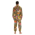 thumbnail image 4 of FORMRS Onesies Pajama for Adults Unisex Hoodie Winter Jumpsuit One Piece Sleepwear, Sizes S-2XL, Vibrant Mushroom, 4 of 7