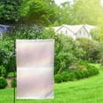 thumbnail image 2 of Wukai Glitter Light Pearl Print Garden Flag 12.5x18 Inch Double Sided Sun-resistant Rain-resistant, Wrinkle-resistant Colorfast(Only Flag), 2 of 7