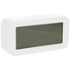 thumbnail image 4 of EeaseMX Reloj despertador LCD con temperatura mejorada, luz silenciosa, multifuncional, inteligente, mini reloj despertador electrónico digital de noche sin batería (blanco), 4 of 7