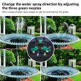 thumbnail image 2 of LCXmlly Garden Fountain Solarpowered Floating Water Fountain Rotatable Nozzle with Colorful Lights, 2 of 6