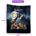 thumbnail image 5 of Happy Halloween English Setter Witch Pumpkins Bats Quilt Blanket Dog Lover Cozy Comforter Throw Blanket - 13012, 5 of 5