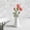 Sunset, variant on AURIGATE Artificial Ranunculus Flower Stem, 19.69in Fake Ranunculus Bouquet for Home Wedding Decor (White)