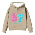 thumbnail image 6 of JIAYUE Kids Stylish 67 Six Seven Hoodie Sweatshirt For Boys Girls Cartoon Letter Printed Long Sleeve Relaxed Fit For Children Fall Winter Base Layer Pullover, 6 of 6