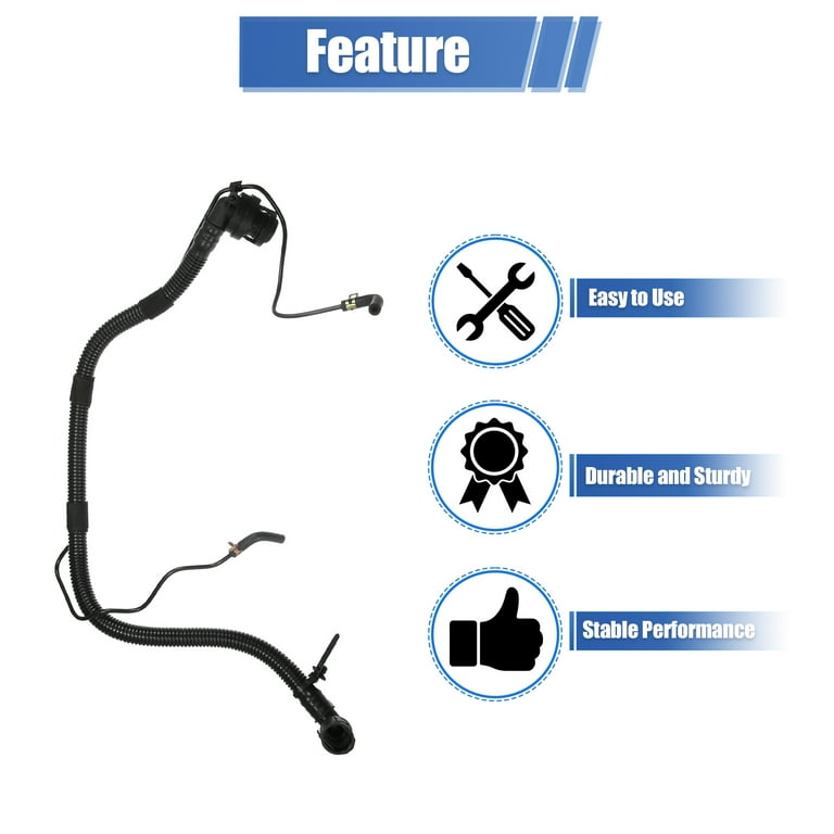 Unique Bargains 25193343 PCV Valve Tubing Positive Crank
