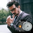 thumbnail image 3 of YIKA Watch Lighter Wristwatch Metal Windproof Charging Watch Lighter USB Lighter C, 3 of 8