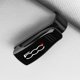 thumbnail image 3 of Estuche para gafas con visera para el sol para coche, tarjetero, porta billetes, clip para gafas de sol para Fiat 500, 500C 2012, 500X, 500L, Abarth 695, accesorios para coche, 3 of 5