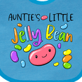 thumbnail image 4 of Inktastic Aunties Little Jellybean Cute Easter Candy Boys or Girls Baby Bib, 4 of 4