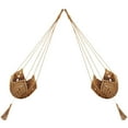 thumbnail image 7 of 2Pcs Macrame Plant Hangers Rustic Plant Flower Pots Hanger Ceiling Plant Holders, 7 of 7