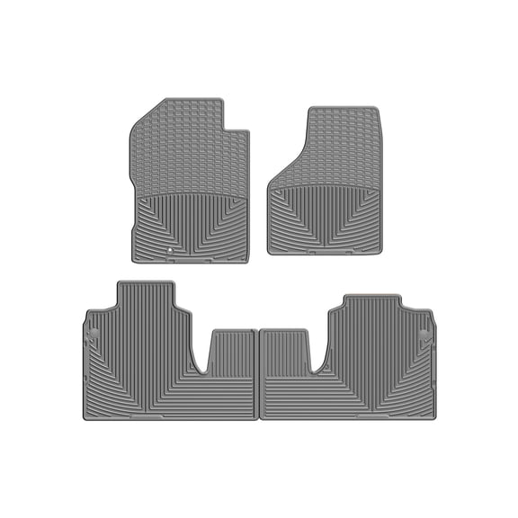 WeatherTech All-Weather Floor Mats compatible with Ram Truck 2500/3500, Ram 2500/3500 - 1st & 2nd Row, Grey