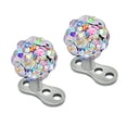 thumbnail image 1 of 2 uds., 14g, forma forma forma , Zirconia cúbica, ancla dérmica, Tops , Piercings microdermales de material acero inoxidable, joyería (4 a elegir) De colores jinwen Joyería Micro Piercing Dérmica, 1 of 8