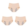 thumbnail image 1 of Sonducket Calzoncillos de viaje para mujer, ropa interior lavable reutilizable para niñas, ropa interior transpirable con cintura elástica, Type1 NO1, 1 of 6