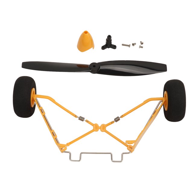 Juego De Hélices Para Aviones RC, Juego De Tren De Aterrizaje De Hélice De Alta Resistencia, Rendimiento De Control Mejorado, Duradero Para Aviones De Ala Fija XK A160 RC