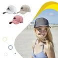 thumbnail image 3 of Gorra de Béisbol Minnieouse Grande Regordeta Tridimensional negra, 3 of 6