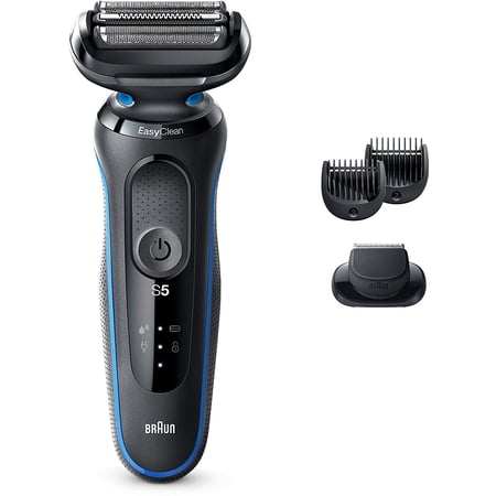 6 Pack - Braun Electric Razor for Men, Series 5 5020s Electric Foil Shaver with Beard Trimmer, Rechargeable, Wet & Dry with EasyClean