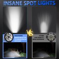 thumbnail image 2 of Luz de trabajo LED redonda para coche de 5 pulgadas, 6000K y 150W, 2 of 6