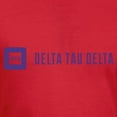 thumbnail image 3 of CafePress - Delta Tau Delta Purple Signature T Shirt - Men's Fitted T-Shirt, 3 of 4