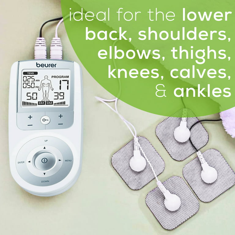 PARAMED TENS Unit - Muscle Stimulator - Dual Channel - 10 Pads
