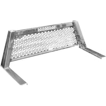 Highway Products 4030-050 HWP4030-050 HONEY COMB HEADACHE RACK WITH TANK BRITE UPRIGHTS SMOOTH ALUMINUM CENTER SIZE 2
