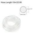 thumbnail image 2 of Uxcell 6mm OD 10 Meters M5 Pneumatic PU Air Hose Pipe Kit with 12Pcs Quick Fittings, Clear, 2 of 6