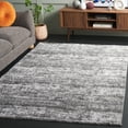 thumbnail image 2 of SAFAVIEH Penelope Yazmin Abstract Shag Area Rug, Grey/Ivory, 4' x 6', 2 of 8