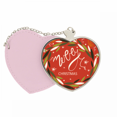 thumbnail image 1 of Guirnalda de Navidad colorida ilustración de la hoja Bolsa de viaje Mirror maquillaje corazón rosa, 1 of 4
