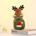 thumbnail image 1 of Bolsa de regalo de Navidad declaración creativa Linda bolsa de asas para dulces con estampado de dibujos animados para niños bolsa de manzana de Navidad de Papá Noel, 1 of 4